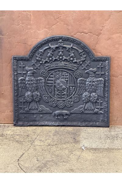 Plaque de Cheminée 'Armes de Lorraine'