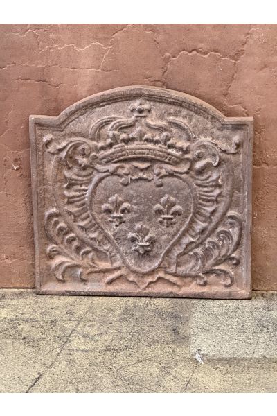 Plaque de Cheminée 'Armes de France'