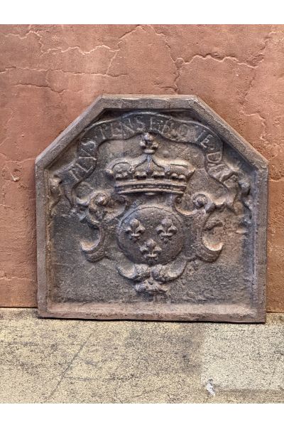 Plaque de Cheminée 'Armes de France'