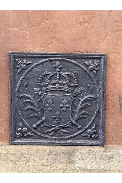 Plaque de Cheminée 'Armes de France'
