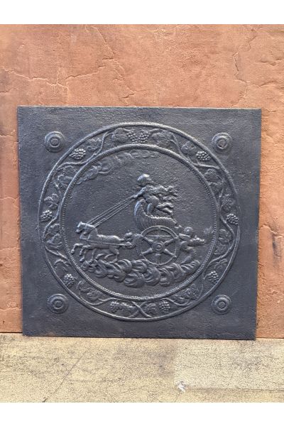 Plaque Fonte Néoclassique