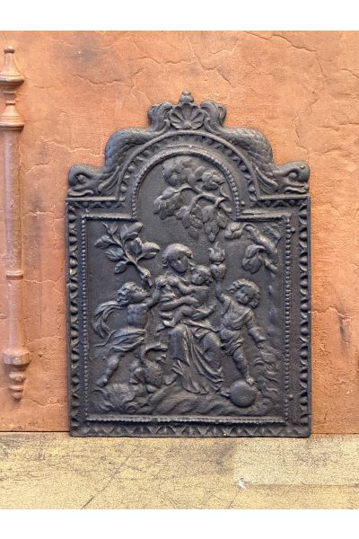 Plaque de Cheminée 'Caritas'