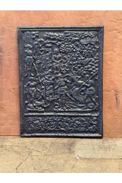 Plaque de Cheminée 'Thème Religieux'