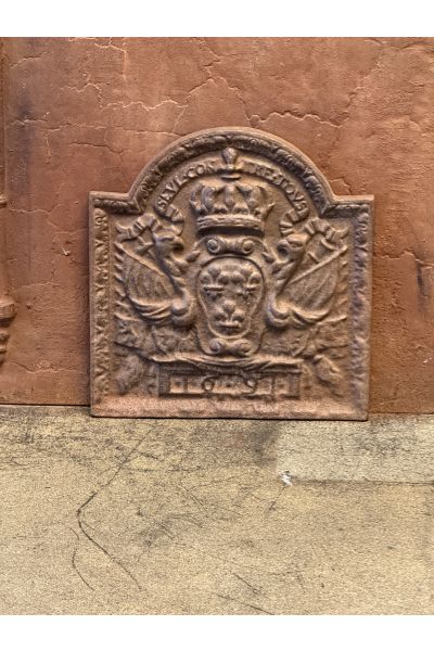 Plaque de Cheminée 'Armes de France'
