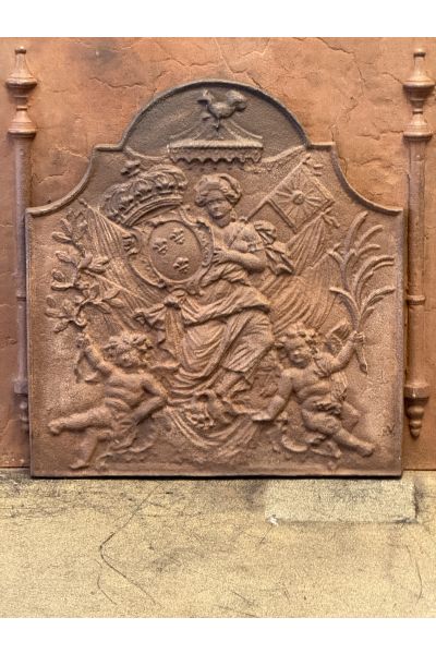 Plaque de Cheminée 'Allégorie de France'
