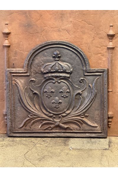 Plaque de Cheminée 'Armes de France'