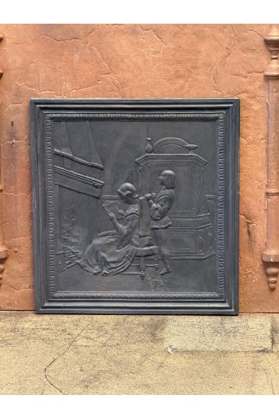 Plaque Cheminée Napoleon III
