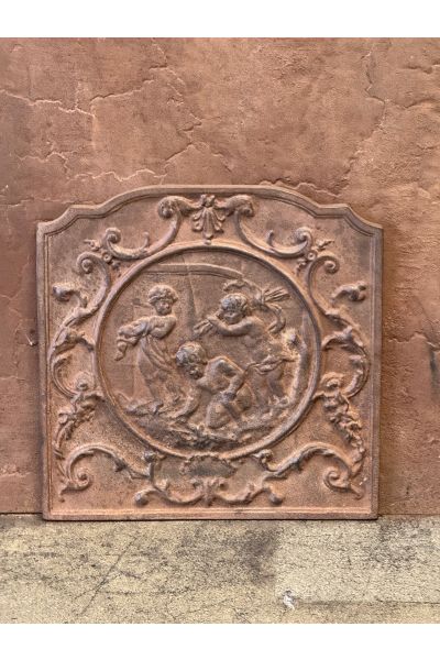 Plaque de Cheminée 'Amours'