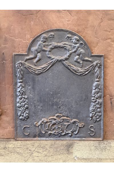 Plaque de Cheminée 'Allégorie de la Paix'