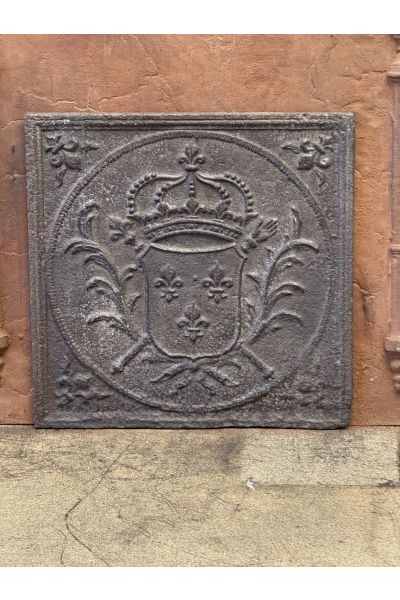 Plaque de Cheminée 'Armes de France'