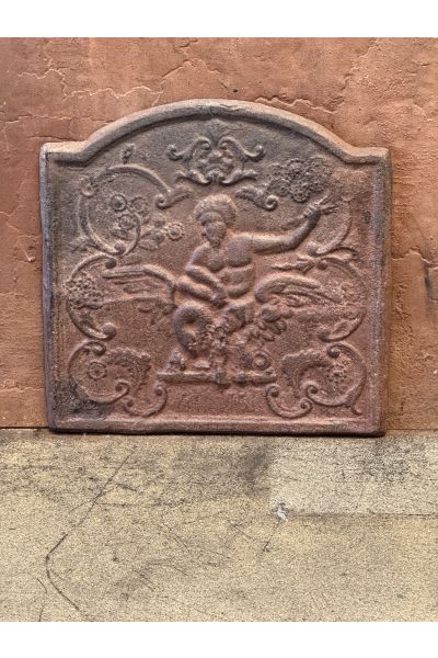 Plaque de Cheminée 'Zeus et Léda'