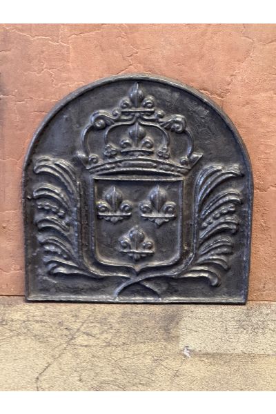 Plaque de Cheminée 'Armes de France'