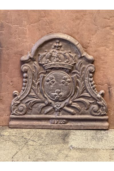 Plaque de Cheminée 'Armes de France'