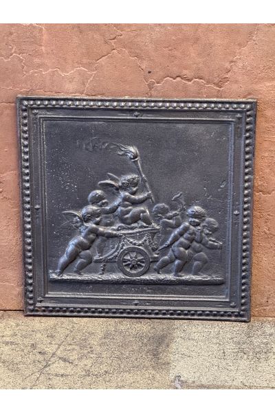 Plaque de Cheminée 'Amours'
