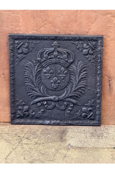 Plaque de Cheminée 'Armes de France'