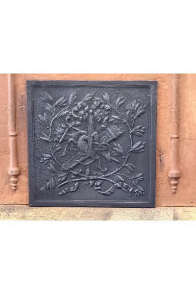 Plaque de Cheminée 'Allégorie de l'Amour'