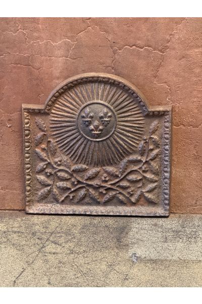 Plaque de Cheminée 'Armes de France'