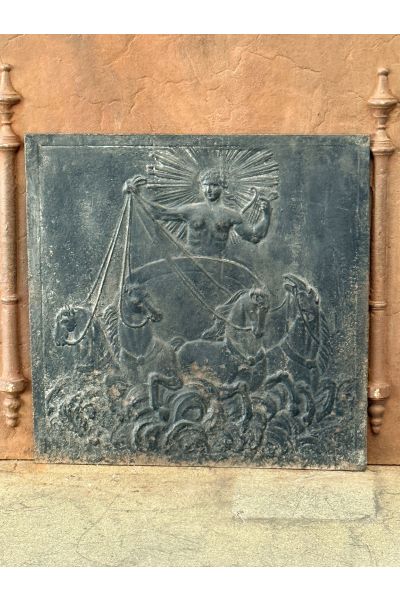 Plaque de Cheminée 'Apollon et sa Lyre'