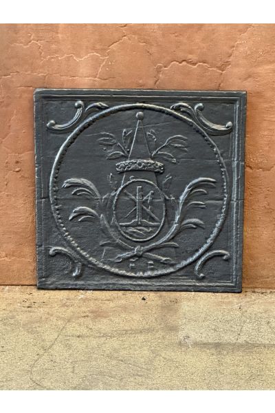 Plaque Fonte Néoclassique
