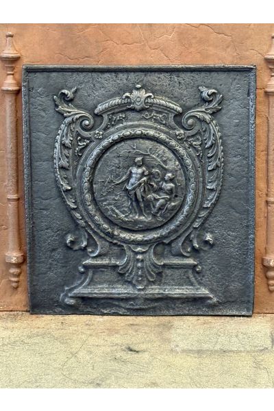 Plaque Fonte Néoclassique