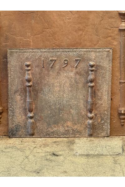 Plaque de Cheminée 'Année'