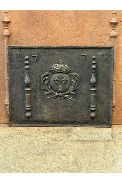 Plaque de Cheminée 'Armes de France'