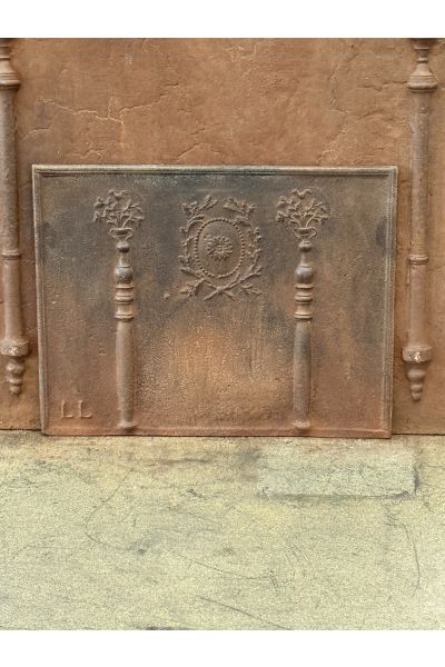 Plaque Fonte Néoclassique