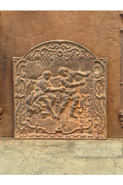 Plaque en Fonte Louis XV