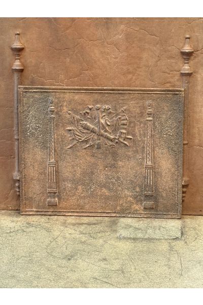 Plaque Fonte Néoclassique