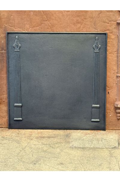Plaque de Cheminée 'Colonnes de Liberté'