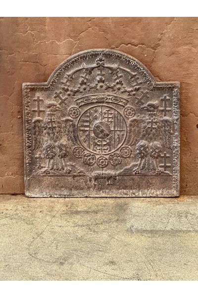Plaque de Cheminée 'Armes de Lorraine'
