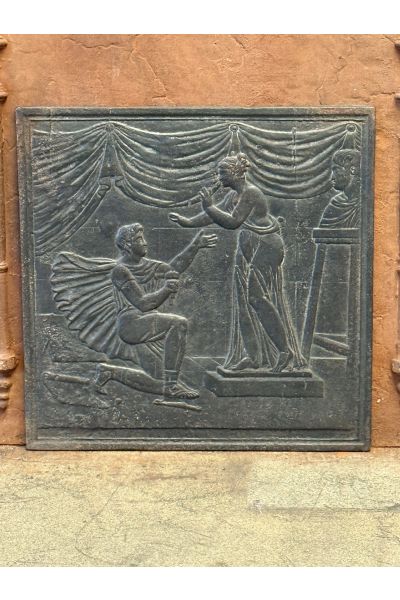 Plaque Fonte Néoclassique