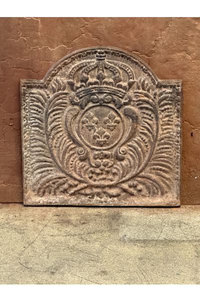 Plaque de Cheminée 'Armes de France'
