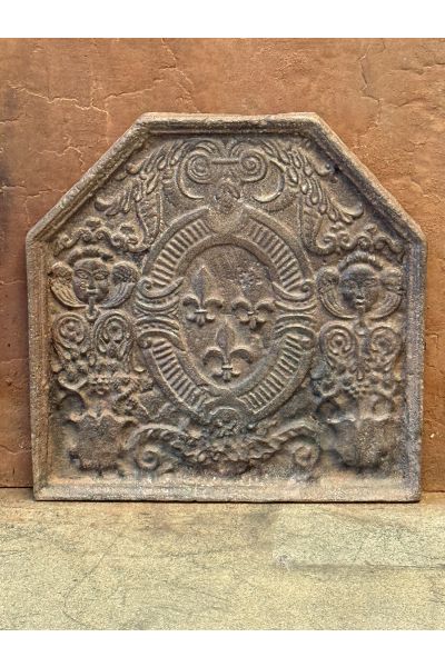 Plaque de Cheminée 'Armes de France'