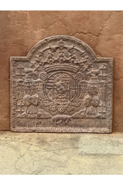 Plaque de Cheminée 'Armes de Lorraine'