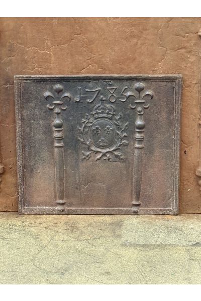 Plaque de Cheminée 'Armes de France'
