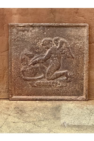 Plaque de Cheminée 'Cupidon'