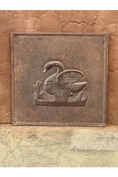 Plaque de Cheminée 'Scène Rurale'