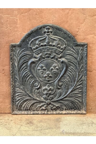 Plaque de Cheminée 'Armes de France'