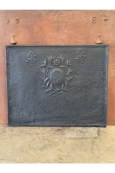 Plaque Fonte Néoclassique