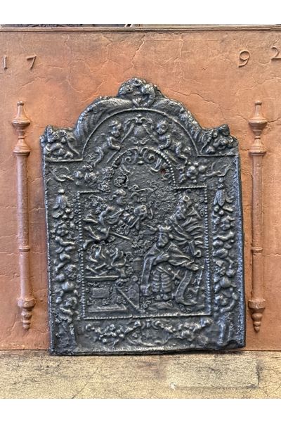 Plaque de Cheminée 'Thème Religieux'