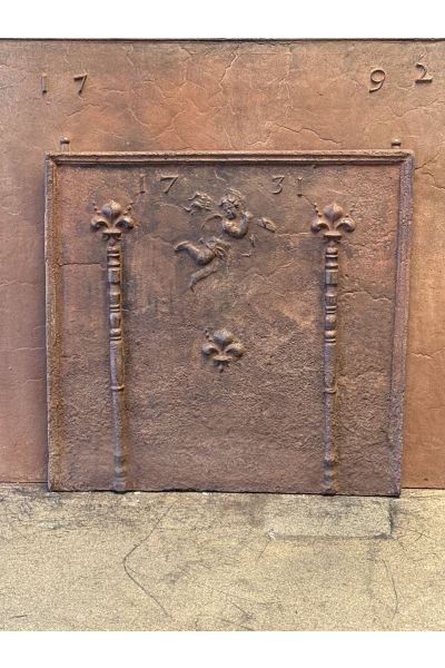 Plaque de Cheminée 'Cupidon'