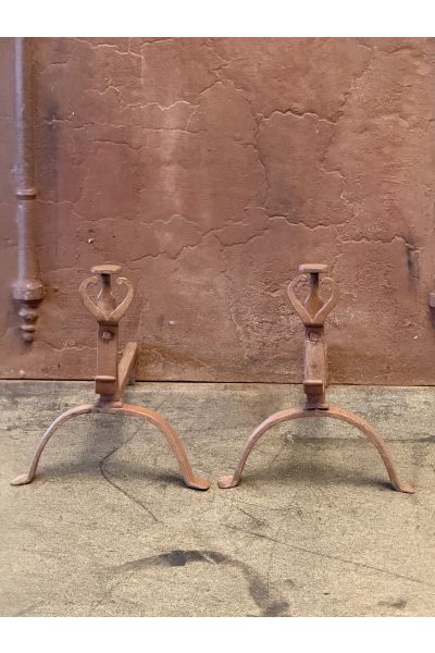 Chenets Louis XV
