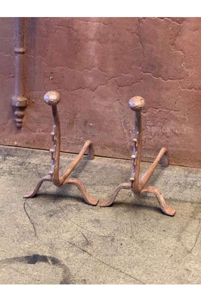Chenets Forgés à la Main