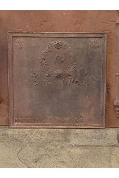 Plaque Fonte Néoclassique