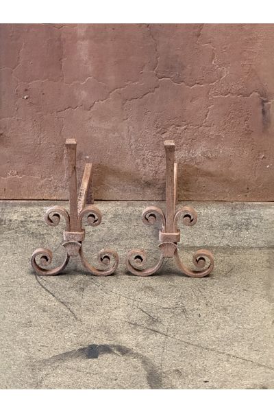Chenets Forgés à la Main