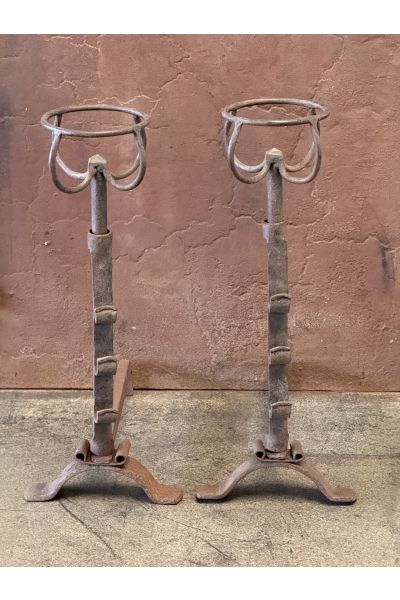 Chenets Louis XV
