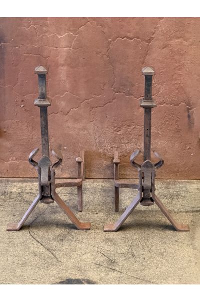 Chenets Forgés à la Main