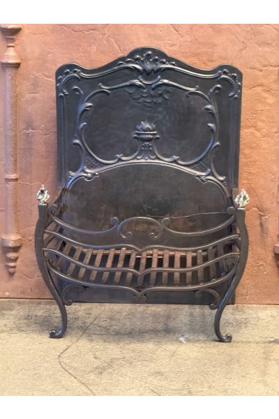 Grille Porte Buches Victorienne