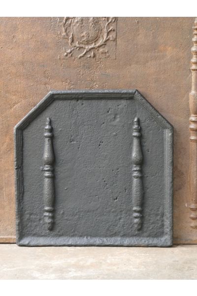 Plaque de Cheminée 'Colonnes d'Hercule'